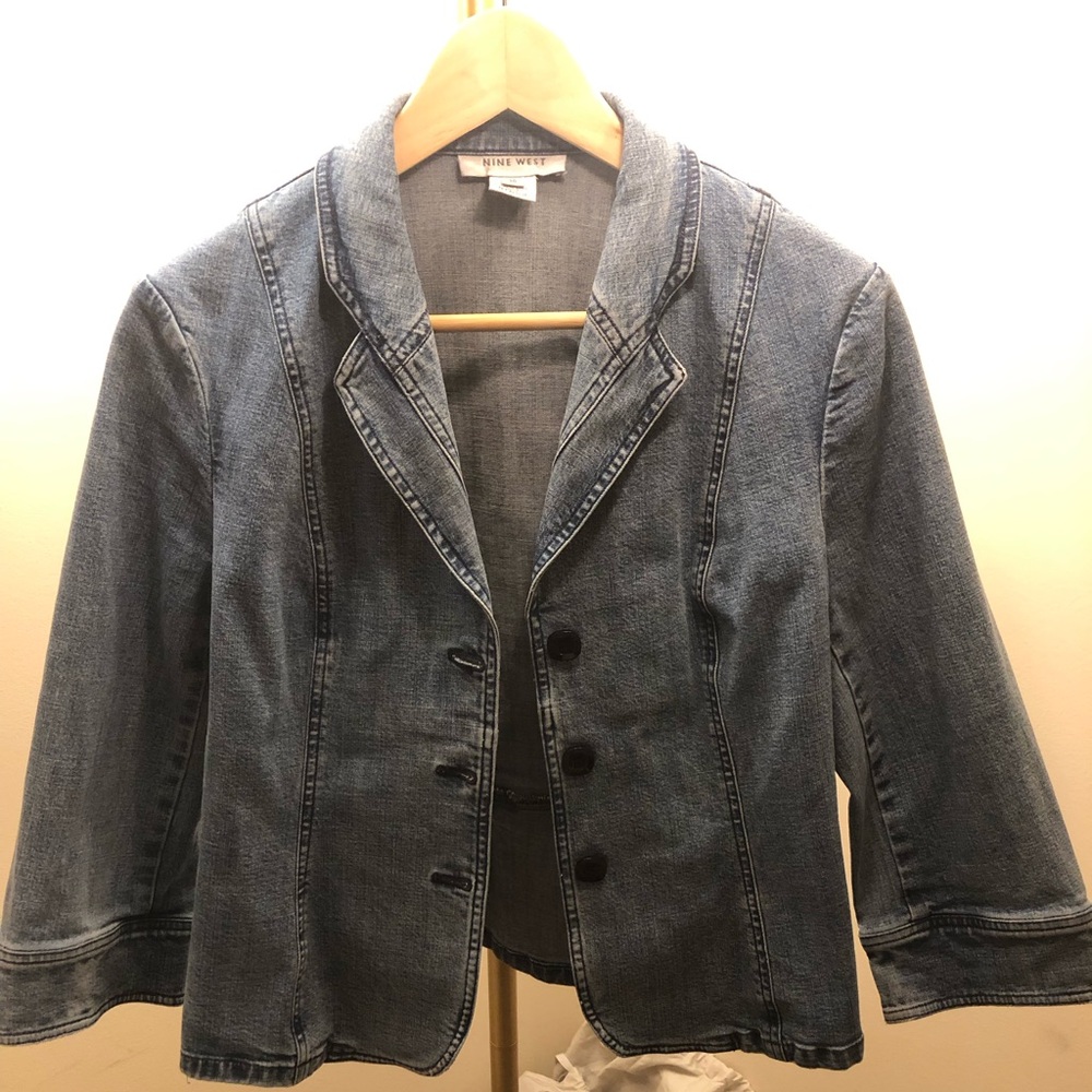 Nine West Women's Jean Jacket